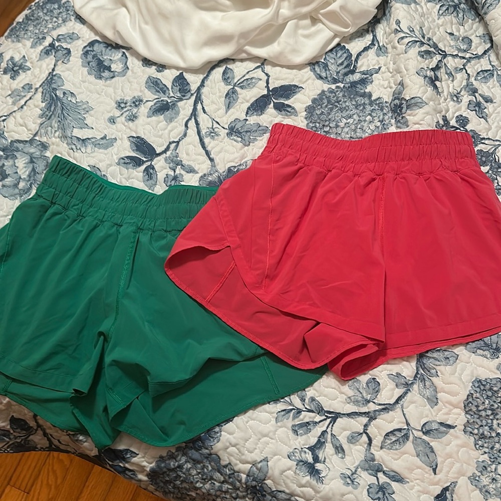 Lululemon Track That High Rise Lined Short 3”